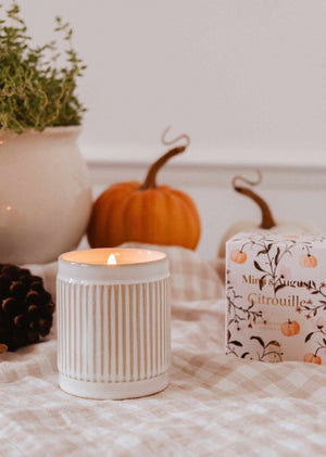 Citrouille - Reusable Candle