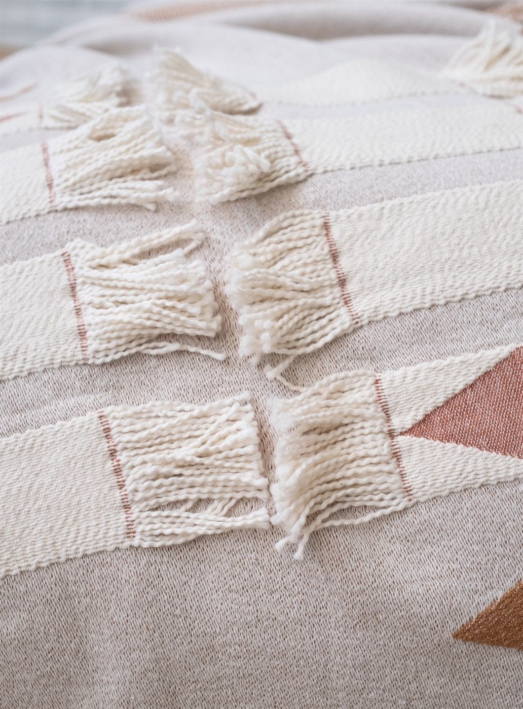 Cotton Boho Throw Blanket - Roome Collective