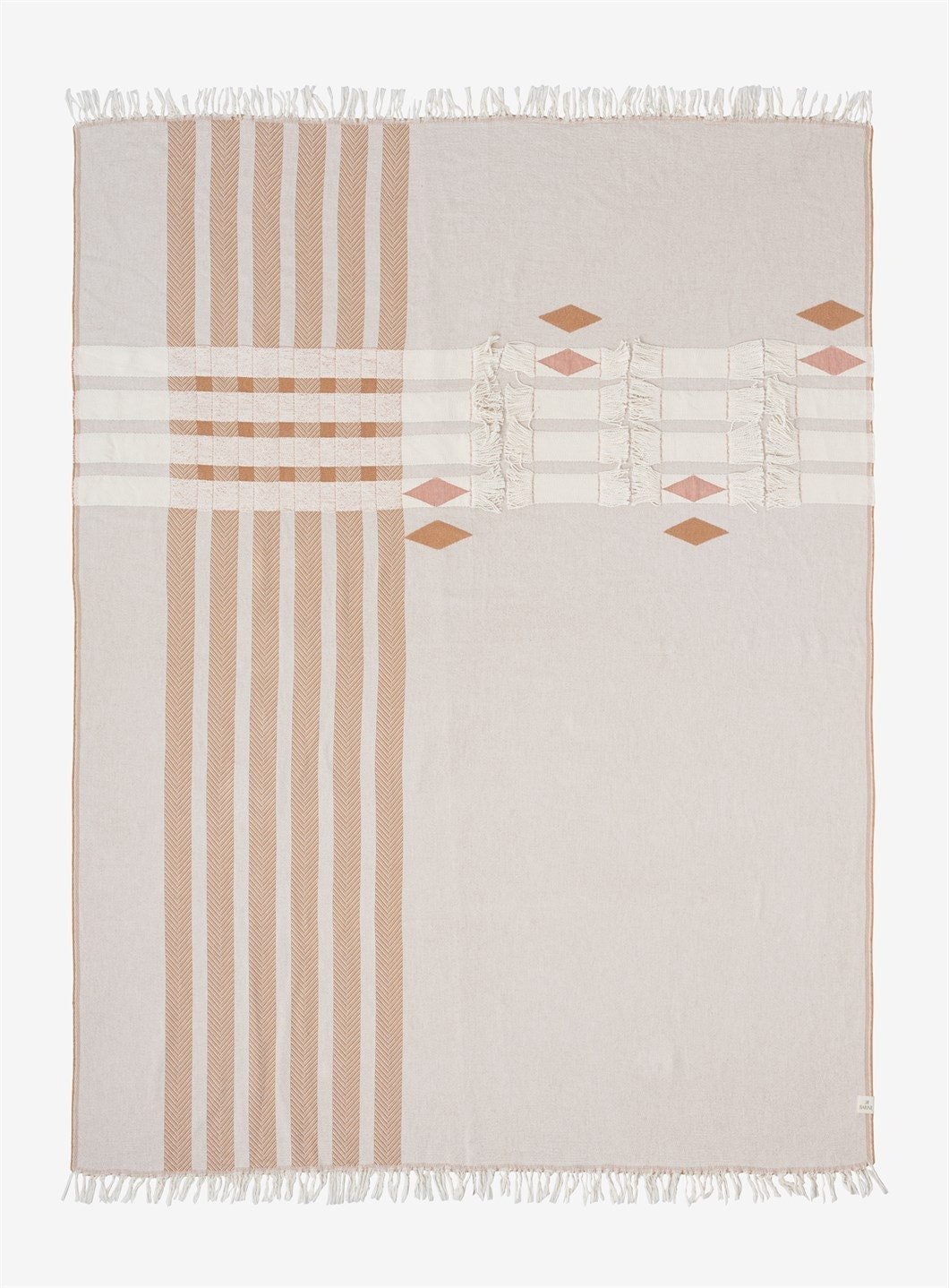 Cotton Boho Throw Blanket - Roome Collective