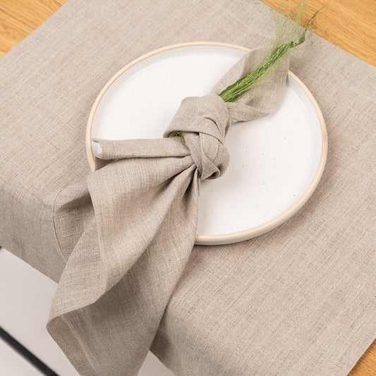 Hemp napkins - Set of 2 | Natural