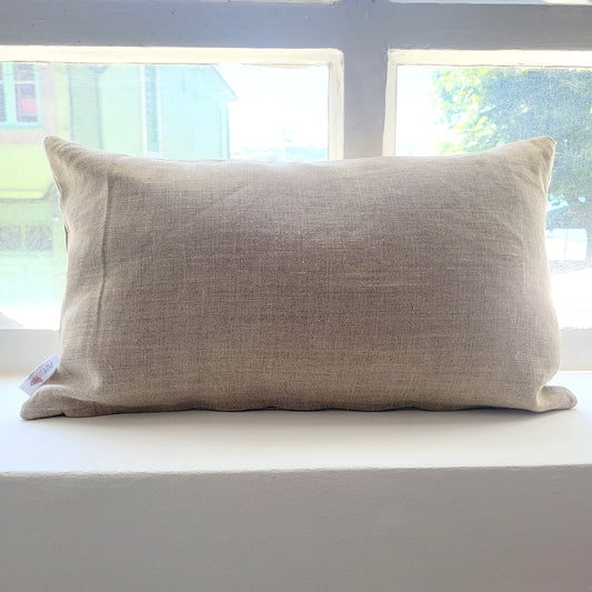 Handmade Linen Cru Cushion