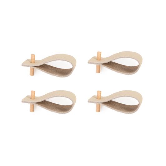 Leather Napkin Rings | Set of 4