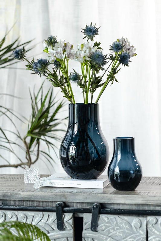 DAVOS Deep Blue Vase - Roome Collective
