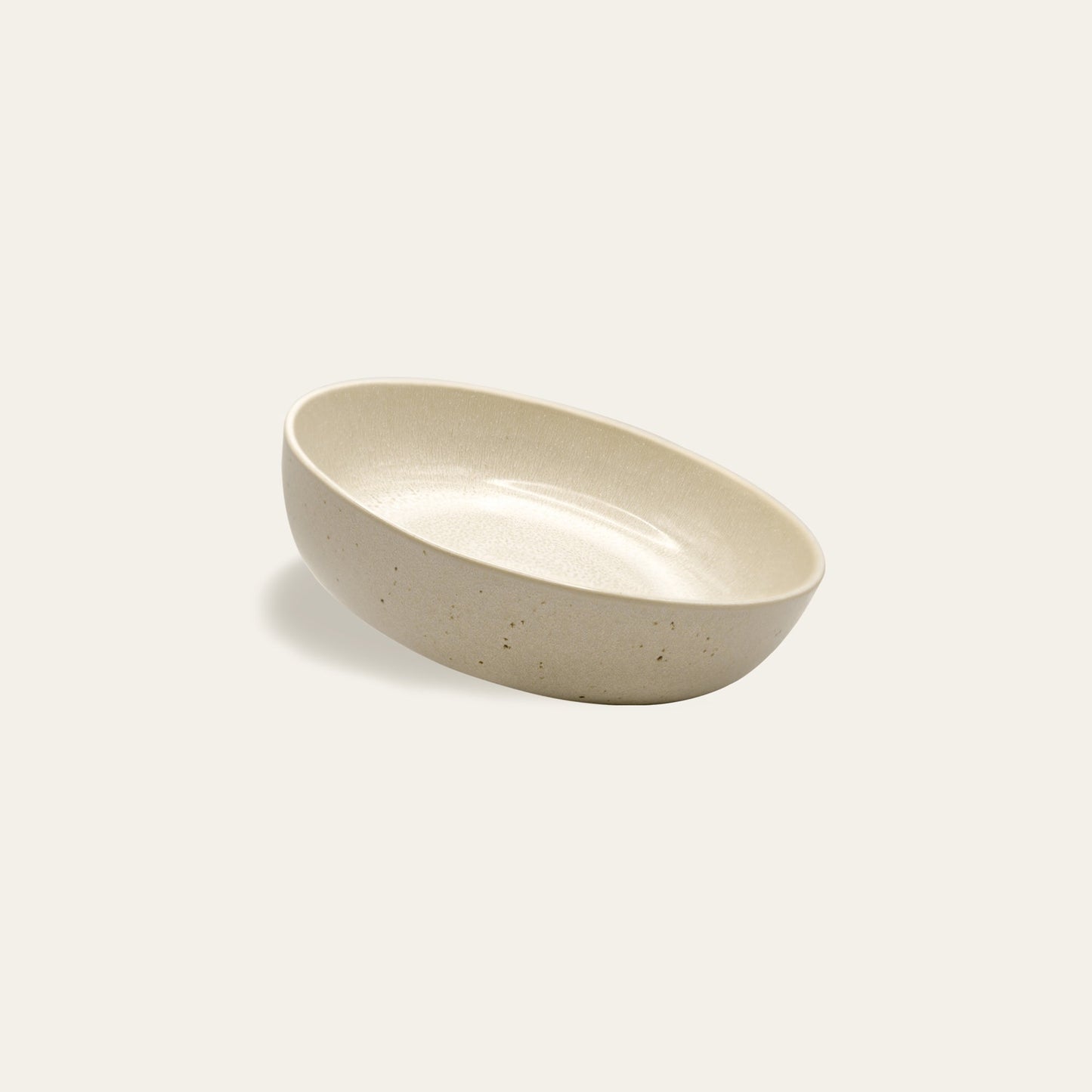 Eelina - Cappuccino Beige Stoneware Bowl - Roome Collective