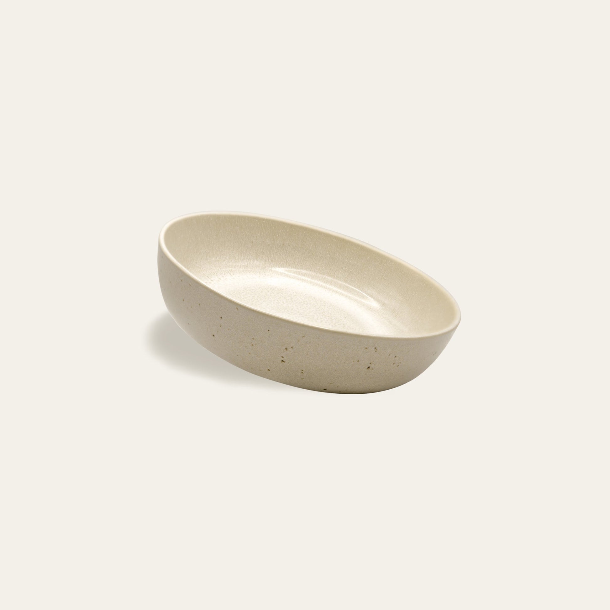 Eelina - Cappuccino Beige Stoneware Bowl - Roome Collective