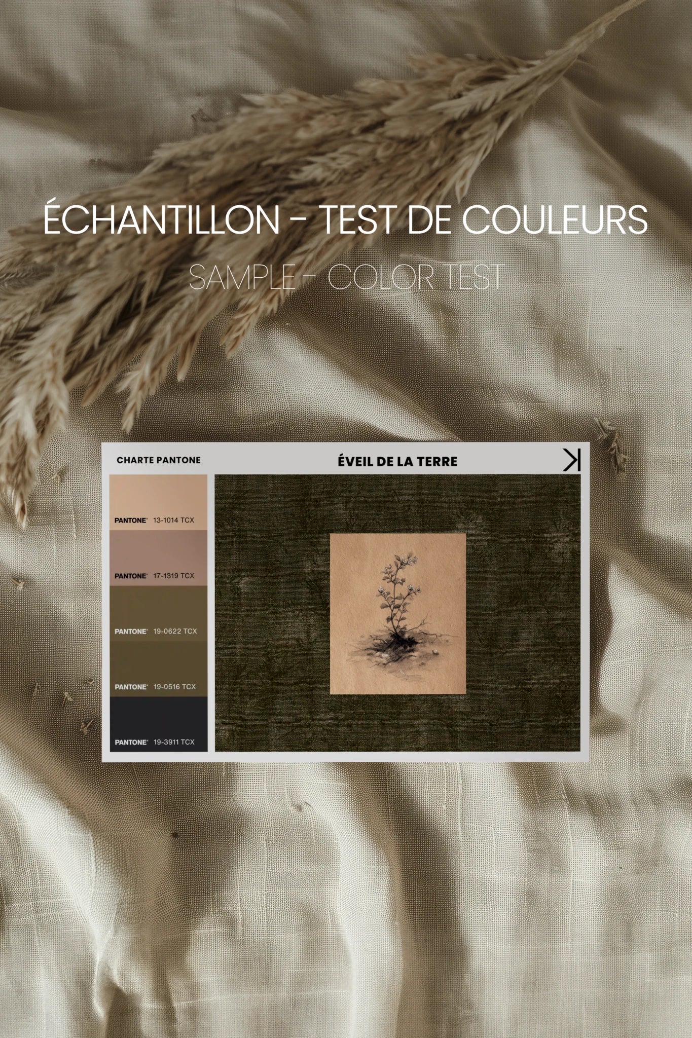 Awakening of the Earth – Framed Rigid Canvas Artwork, Atelier Dansereau Signature Collection