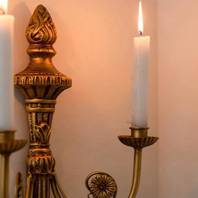 Vintage Wall Candle Holder-3