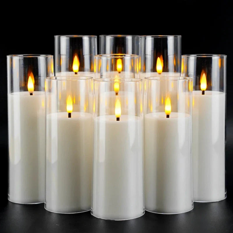 Flameless Candle | 9 Piece Set