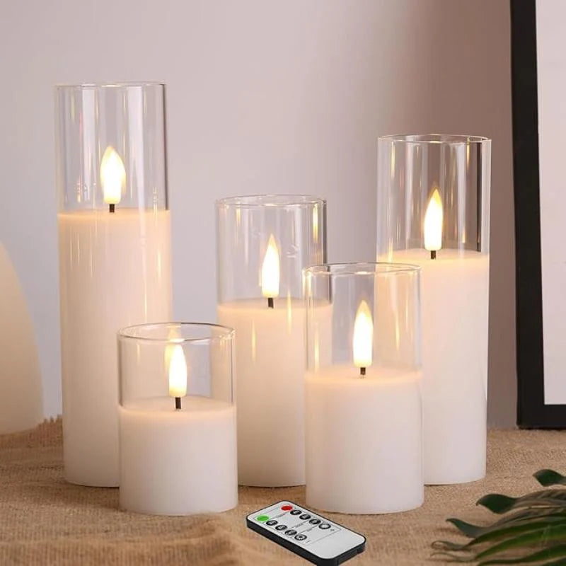 Flameless Candle | 9 Piece Set