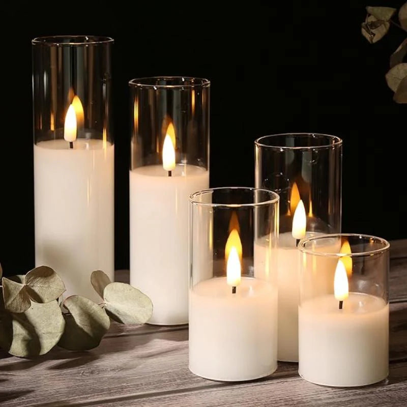 Flameless Candle | 9 Piece Set