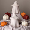 Ghost Jar Soy Candle: Handmade Jesmonite Vessel, Autumn Scent