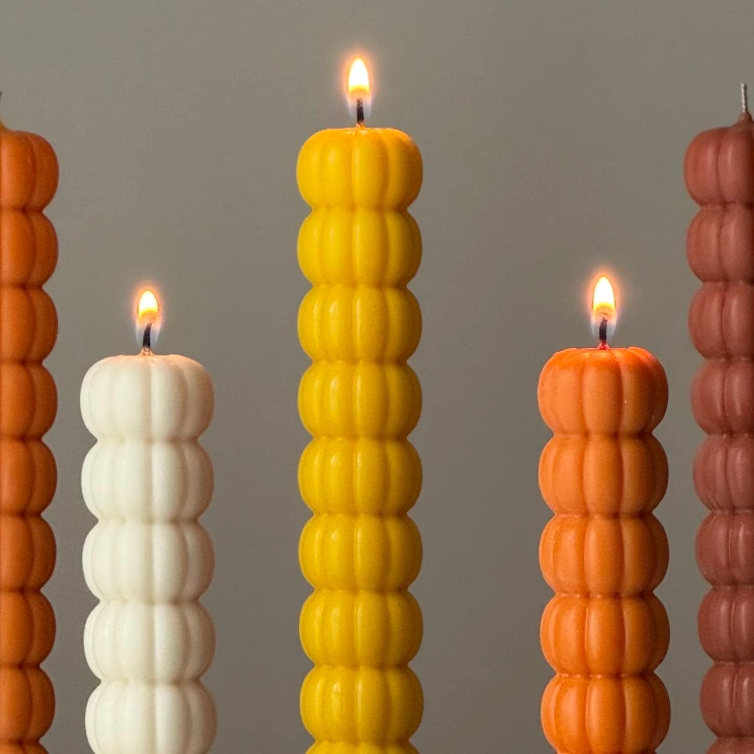 Cute Halloween Pumpkins Taper-2
