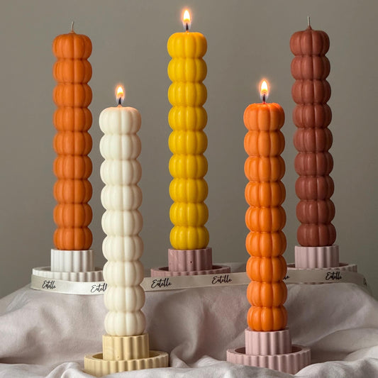 Cute Halloween Pumpkins Taper-0