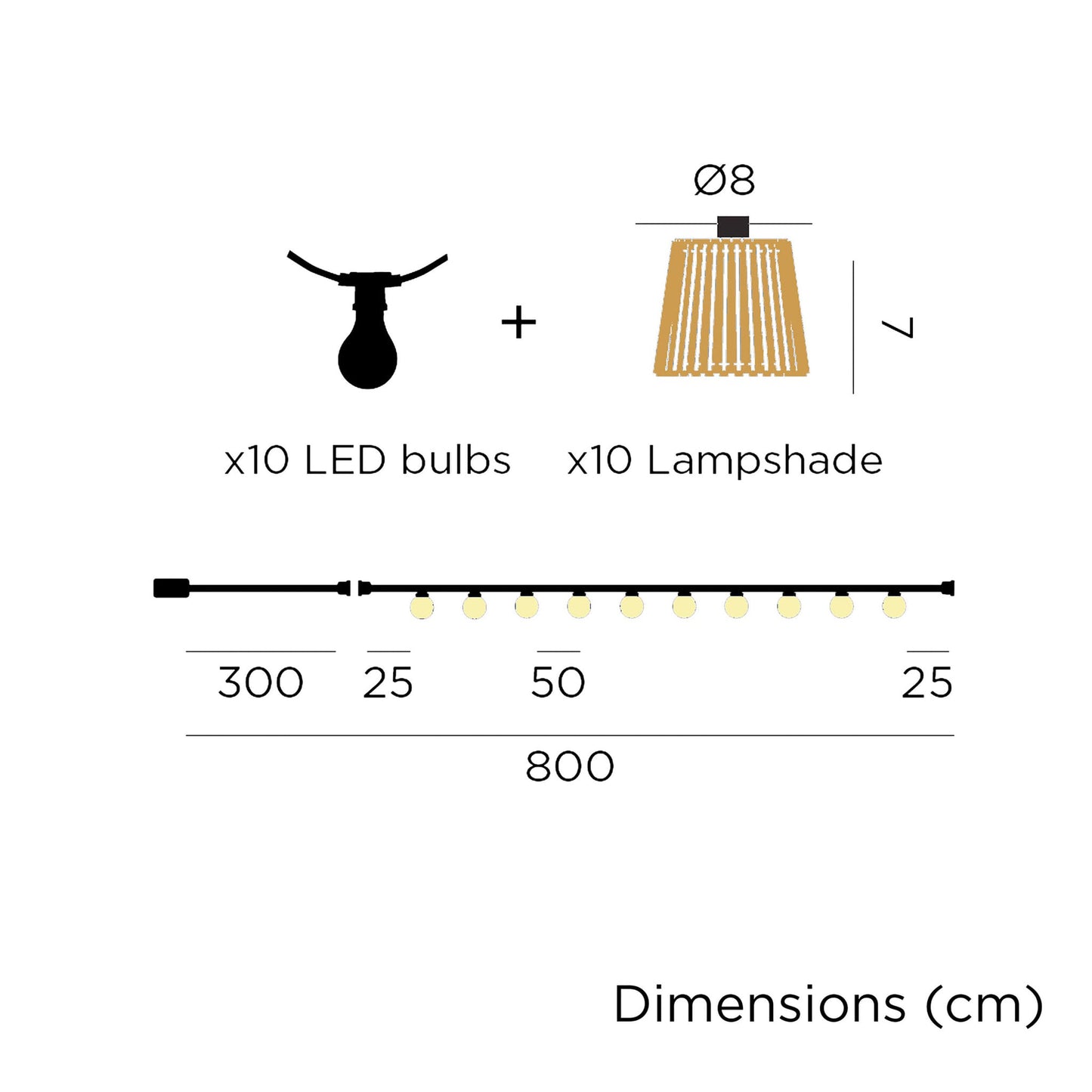 Okinawa | Solar-charged Garland