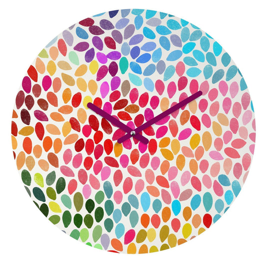 Handmade Paint Stokes Clock