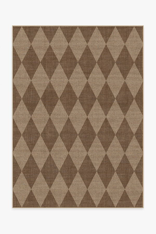 Palazzo Latte Brown Re-Jute Rug | 3 Size Variations