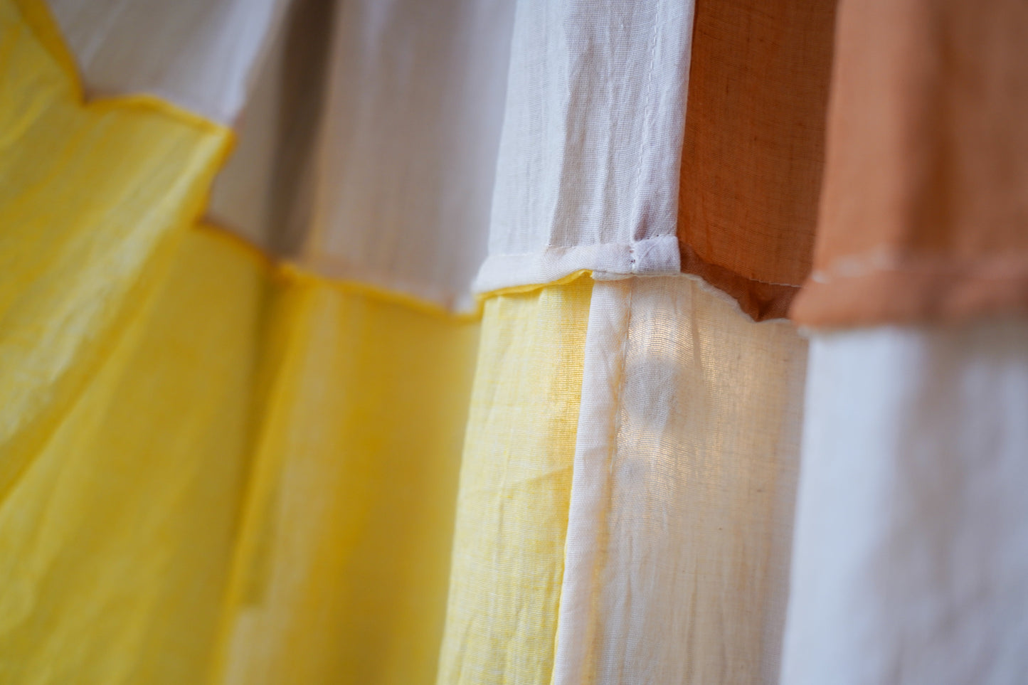 Modern Window Curtains - BUTTER CARAMEL 1