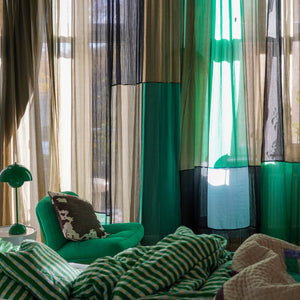 Modern Window Curtains -GREEN MEADOW 5