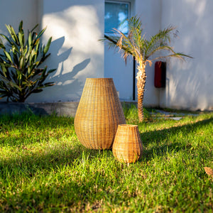 Saona 70 - Hand-braided Decorative Lamp - Wireless & Rechargeable
