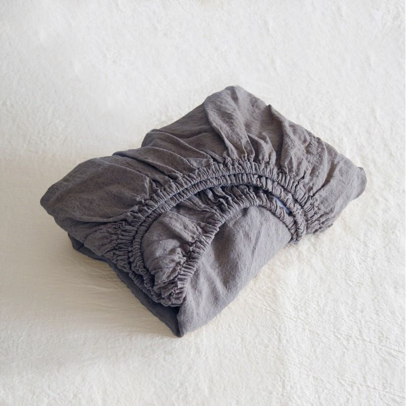 Sömn Linen Fitted Sheet