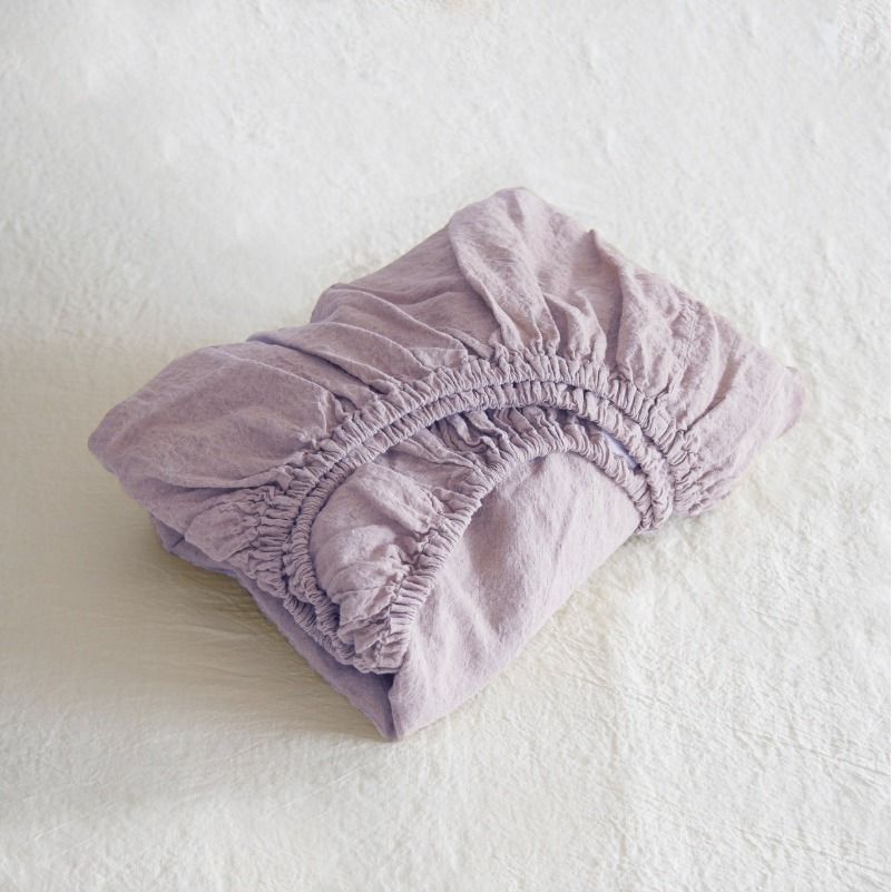 Sömn Linen Fitted Sheet