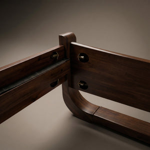 Sunset Solid Wood Bed Frame