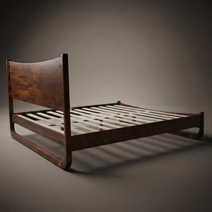 Sunset Solid Wood Bed Frame